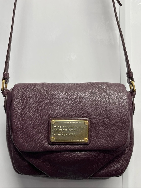 Marc By Marc Jacobs Handbags - Marc by Marc Jacobs Classic Q Percy Crossbody Bag Deep Burgundy Leather